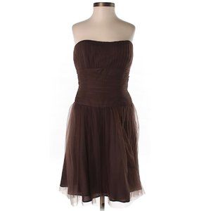 B2 Espresso Bridesmaid or Party Dress